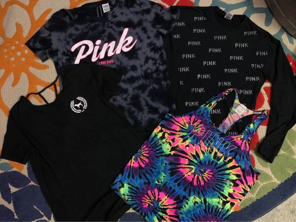 Victoria's Secret PINK Lot of 4 Tops (Small)